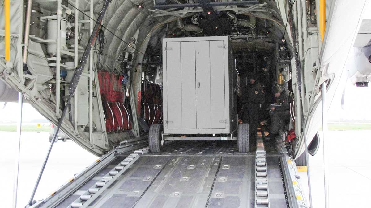 Gruppi elettrogeni aviotrasportabili