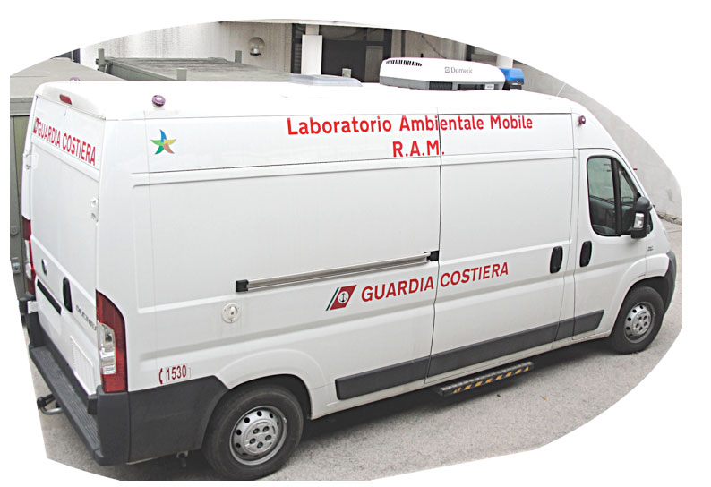 Laboratorio mobile per analisi ambientali