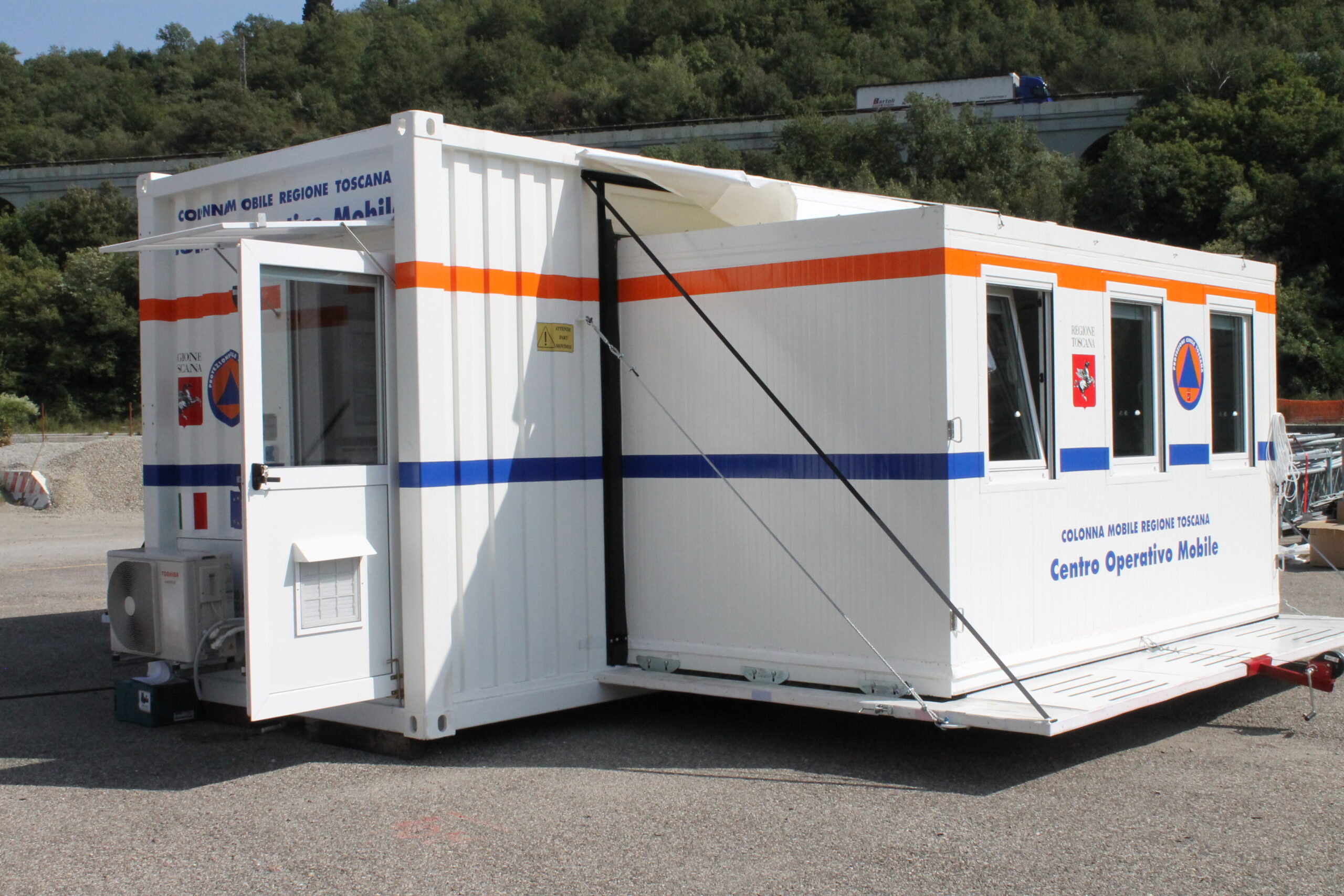 posto di comano mobile polifunzionale